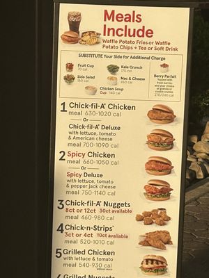 Menu photo 1 Chick-fil-A Fayetteville, GA Menu photo 1 Chick-fil-A Fayetteville, GA