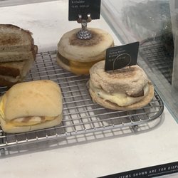 Starbucks - Great product advertising! As you can see on the sandwich there is mold. Yuck!