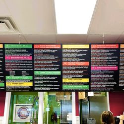 Pulp Juice and Smoothie Bar - Menu in restaurant