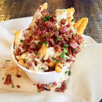 FISH DISTRICT - Drool worthy. Chowder bacon fries $6.50 - Seafood Near Me - San Diego, California