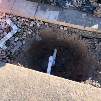 Ornelas Plumbing - After Picture: Main Water pipe leak fixed And repipe from PVC to PVC schedule 40 - Plumbing Near Me - Pittsburg, California Ornelas Plumbing - After Picture: Main Water pipe leak fixed And repipe from PVC to PVC schedule 40 - Plumbing Near Me - Pittsburg, California
