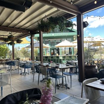 Terra - Beautiful patio with heaters & umbrellas - Cocktail Bars Near Me - Los Angeles, California