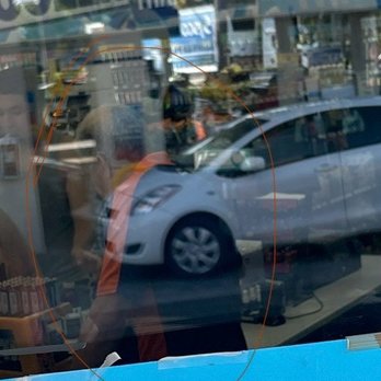 ampm - It's hard to see but the extremely Rude employeee - Convenience Stores Near Me - Anaheim, California