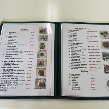 Pho Nina - Menu - Vegetarian Near Me - Honolulu, Hawaii