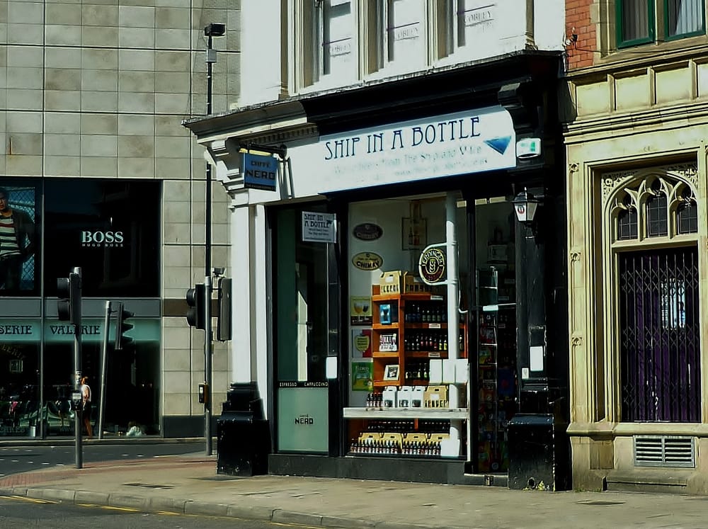 THE SHIP IN A BOTTLE Updated May 2024 45a Whitechapel, Liverpool