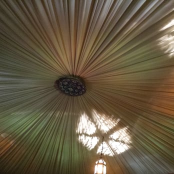 Casablanca - The tent - like decor is fun. The ceiling... - Moroccan Near Me - Kailua, Hawaii