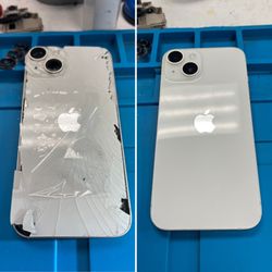 Tech Rx - IPhone 15 back glass repair.