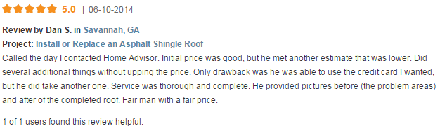 Slide of Roof Hunters