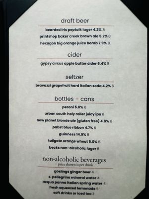 Menu photo 3 Fire Smoke Knoxville, TN