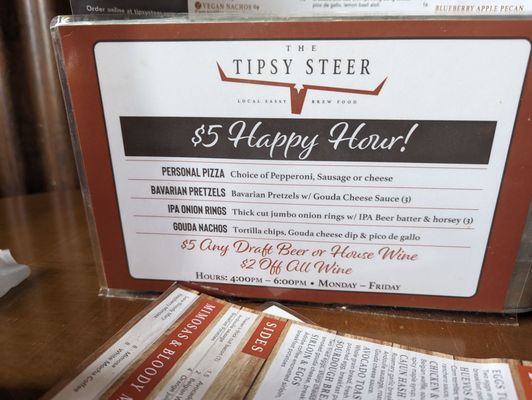 Menu photo 4 Tipsy Steer Minneapolis, MN