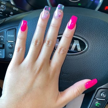 Dolce Nail Spa - Wanted more of a coffin shape but my nails weren't the longest. - Nail Salons Near Me - Federal Way, Washington Dolce Nail Spa - Wanted more of a coffin shape but my nails weren't the longest. - Nail Salons Near Me - Federal Way, Washington
