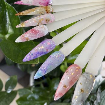 Champere Nail Bar - Marble designs - Nail Salons Near Me - Phoenix, Arizona