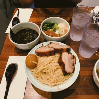 Menya le Nood - Garlic Tonkotsu tsukemen - Ramen Near Me - Honolulu, Hawaii