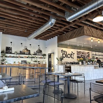 The Plot - Seating - Vegan Near Me - Oceanside, California