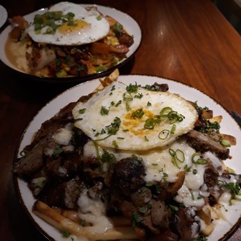 Unconventional Diner - poutine with egg - Breakfast & Brunch Near Me - Washington, DC, District of Columbia Unconventional Diner - poutine with egg - Breakfast & Brunch Near Me - Washington, DC, District of Columbia