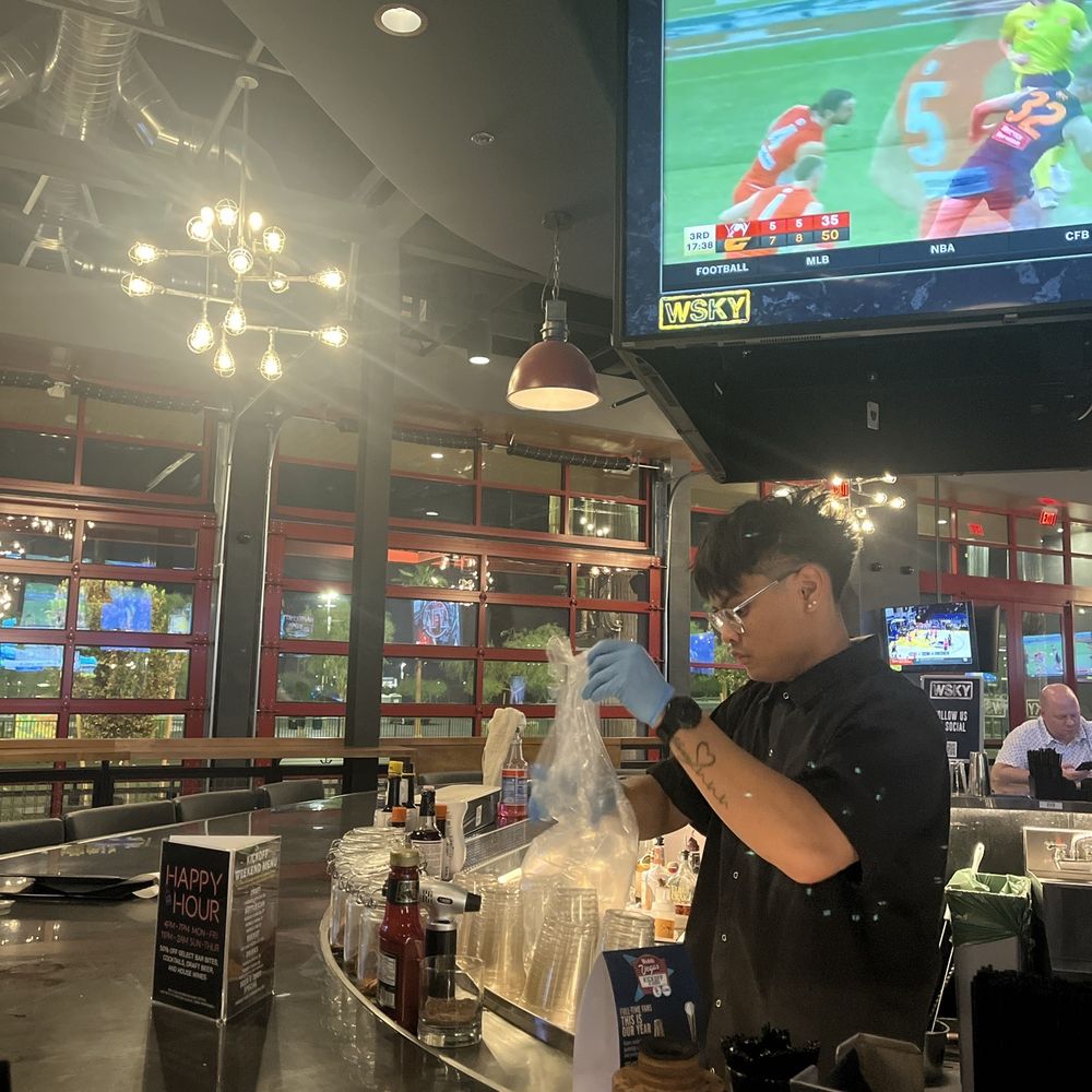 WSKY Stadium - Timmy working hard! - Sports Bars Near Me - Las Vegas, Nevada