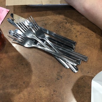 Buffalo Wild Wings - How the silverware was left for us - Chicken Wings Near Me - Annapolis, Maryland