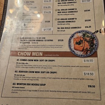 Lequy - vermicelli menu... - Vietnamese Near Me - Palo Alto, California Lequy - vermicelli menu... - Vietnamese Near Me - Palo Alto, California