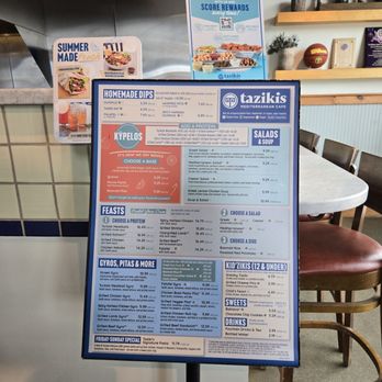 Taziki's Mediterranean Cafe - Hampden - Menu - Greek Near Me - Denver, Colorado Taziki's Mediterranean Cafe - Hampden - Menu - Greek Near Me - Denver, Colorado