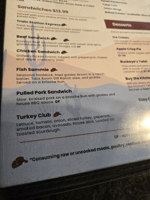 Menu photo 3 The Tack Room Buckeye, AZ