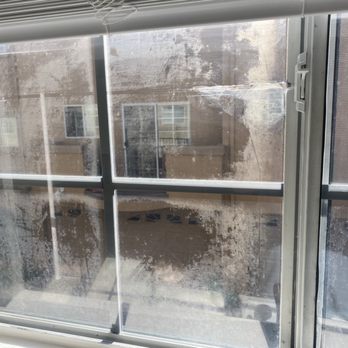 Solar Care Window Tinting - Deteriorated film looked terrible. - Home Window Tinting Near Me
