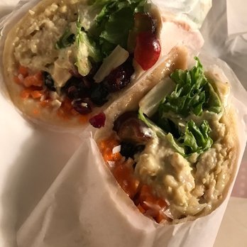 Aloha Salads - cut in half...chutney and grapes! - Sandwiches Near Me - Honolulu, Hawaii