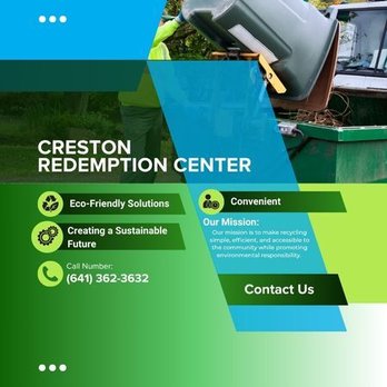 Creston Redemption Center - Recycling Center Near Me - Creston, Iowa Creston Redemption Center - Recycling Center Near Me - Creston, Iowa
