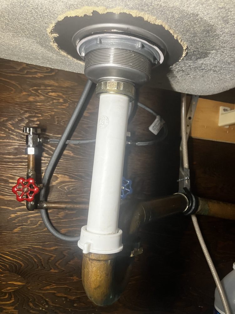 Slide of Silver Plumbing