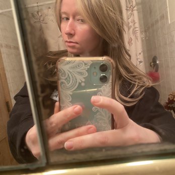 Salon 311 - Gorgeous highlights from last month + curtain bangs and trim! - Hair Salons Near Me - Floral Park, New York Salon 311 - Gorgeous highlights from last month + curtain bangs and trim! - Hair Salons Near Me - Floral Park, New York