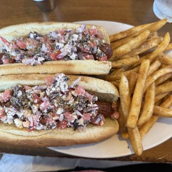 Uncle Matty's Eatery - Greek hot dogs- delicious - Comfort Food Near Me - New Windsor, Maryland