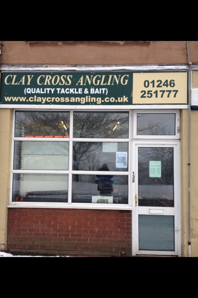 CLAY CROSS ANGLING Sporting Goods 138 High Street, Chesterfield