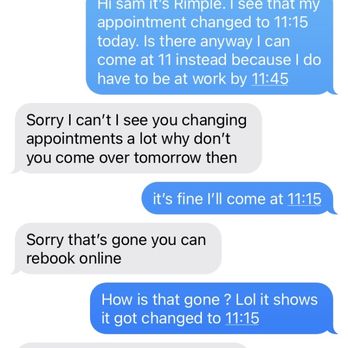 Perfection By Thread - Proof of text message. Where's the proof that she wants me to confirm it ? - Threading Services Near Me - Rancho Cordova, California Perfection By Thread - Proof of text message. Where's the proof that she wants me to confirm it ? - Threading Services Near Me - Rancho Cordova, California