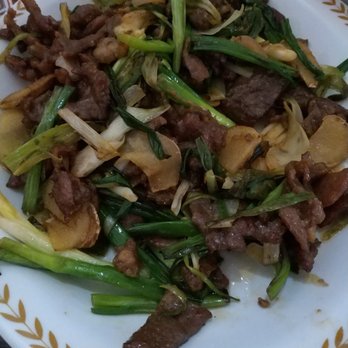 Iron Wok - onion lamb - Chinese Near Me - Moscow, Idaho