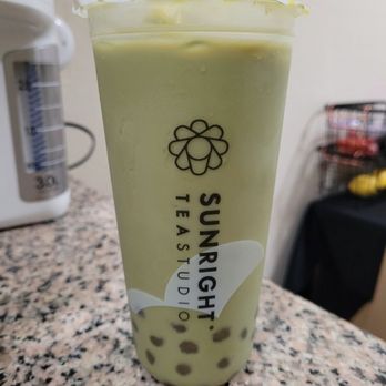 Sunright Tea Studio - Sunnyvale - Matcha milk tea - Bubble Tea Near Me - Sunnyvale, California