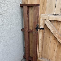 House side gate rebuild