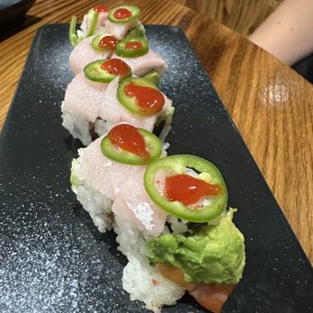 Sushi Masa Spring - Crazy Yellowtail Roll - Sushi Bars Near Me - Spring, Texas