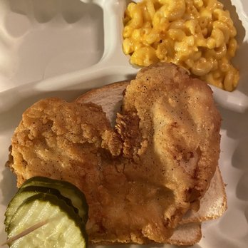 Hot Chicken Takeover - Cold chicken breast with Mac - Southern Near Me - Columbus, Ohio