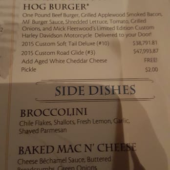 Fleetwood's on Front St - You can have a burger and a motorcycle for these prices lol - New American Near Me - Lahaina, Hawaii Fleetwood's on Front St - You can have a burger and a motorcycle for these prices lol - New American Near Me - Lahaina, Hawaii