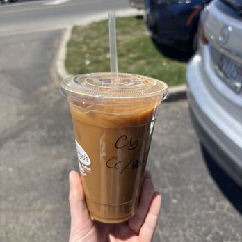 Georgio's Coffee Roasters - Large cold brew, vanilla and coconut, splash of milk - Coffee Roasteries Near Me - Farmingdale, New York