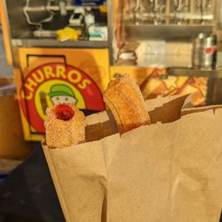 Churros El Guero - Strawberry filled & original