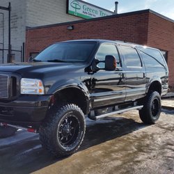Green Tree Auto Care - 06 Excursion, lift kit, wheels, tires, some performance goodies.