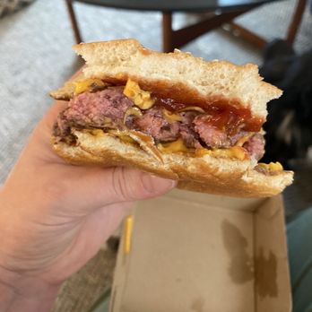 McDonald's - Raw centers of QP with Cheese - Fast Food Near Me - Seattle, Washington