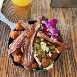 Bacon Bitch - Sweet potato hash....good AND filling