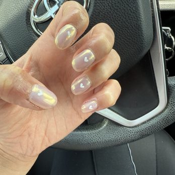 Minnie Nail Bar - What I ended up with. - Nail Salons Near Me - Claremont, California