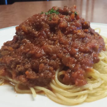 Akane Chaya - Spaghetti with meat sauce and Hamburg steak - Japanese Near Me - Gardena, California