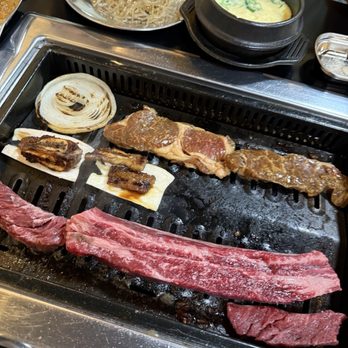 GG Korean BBQ - Beef fingers,  giant beef short rib and chuck flaps. - Korean Near Me - Pine Hills, Florida