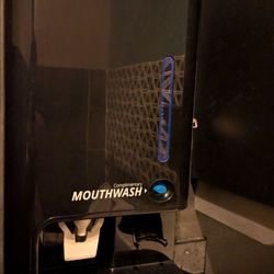 Industrial Cigar - I love that the bathroom has a mouthwash dispenser. It's the little things!
