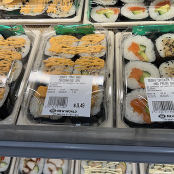 New World Supermarket - Grocery store sushi - Grocery Near Me - Wellington, WGN
