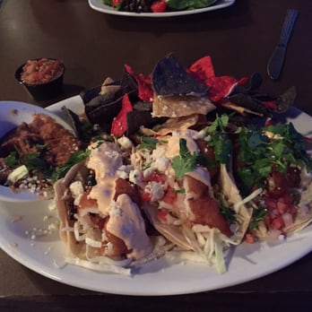 Backstop Bar & Grill - Fish tacos--if you love fish tacos and come to BSG, order steak or a burger.  You'll be disappointed if you order these - Bars Near Me - Canby, Oregon