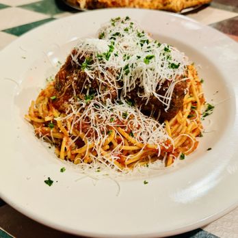 Sorrento’s Italian Joint - Spaghetti & Meatballs - Homemade spaghetti with Sorrento's made from meatballs - Pizza Near Me - Cincinnati, Ohio Sorrento’s Italian Joint - Spaghetti & Meatballs - Homemade spaghetti with Sorrento's made from meatballs - Pizza Near Me - Cincinnati, Ohio